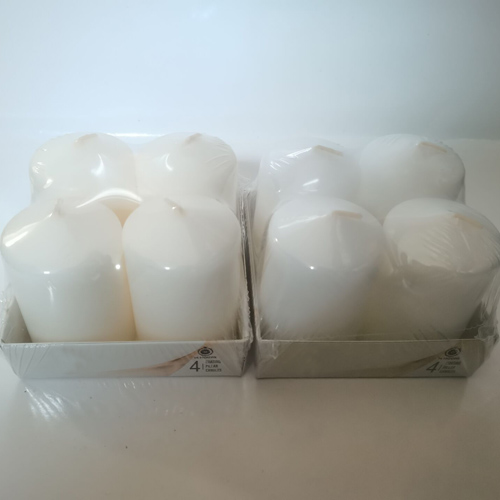 white votive candles